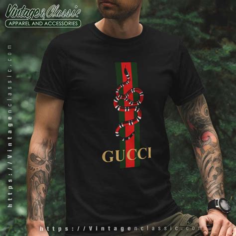 fake gucci v neck t shirt|Gucci polo shirt snake collar.